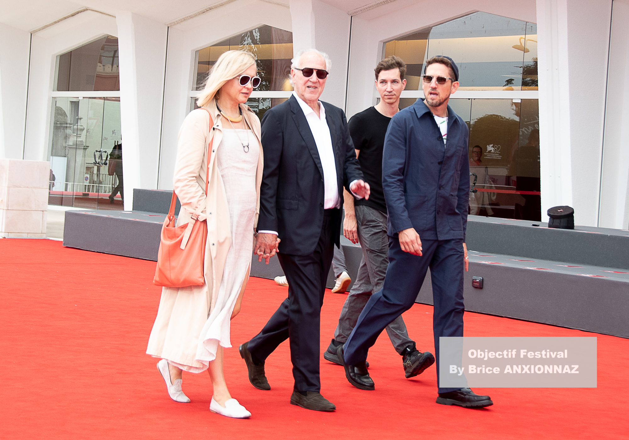 — italie venise cinema 82eme mostra del cinema 28 08 2025 ghost elephants werner herzog lena herzog simon herzog