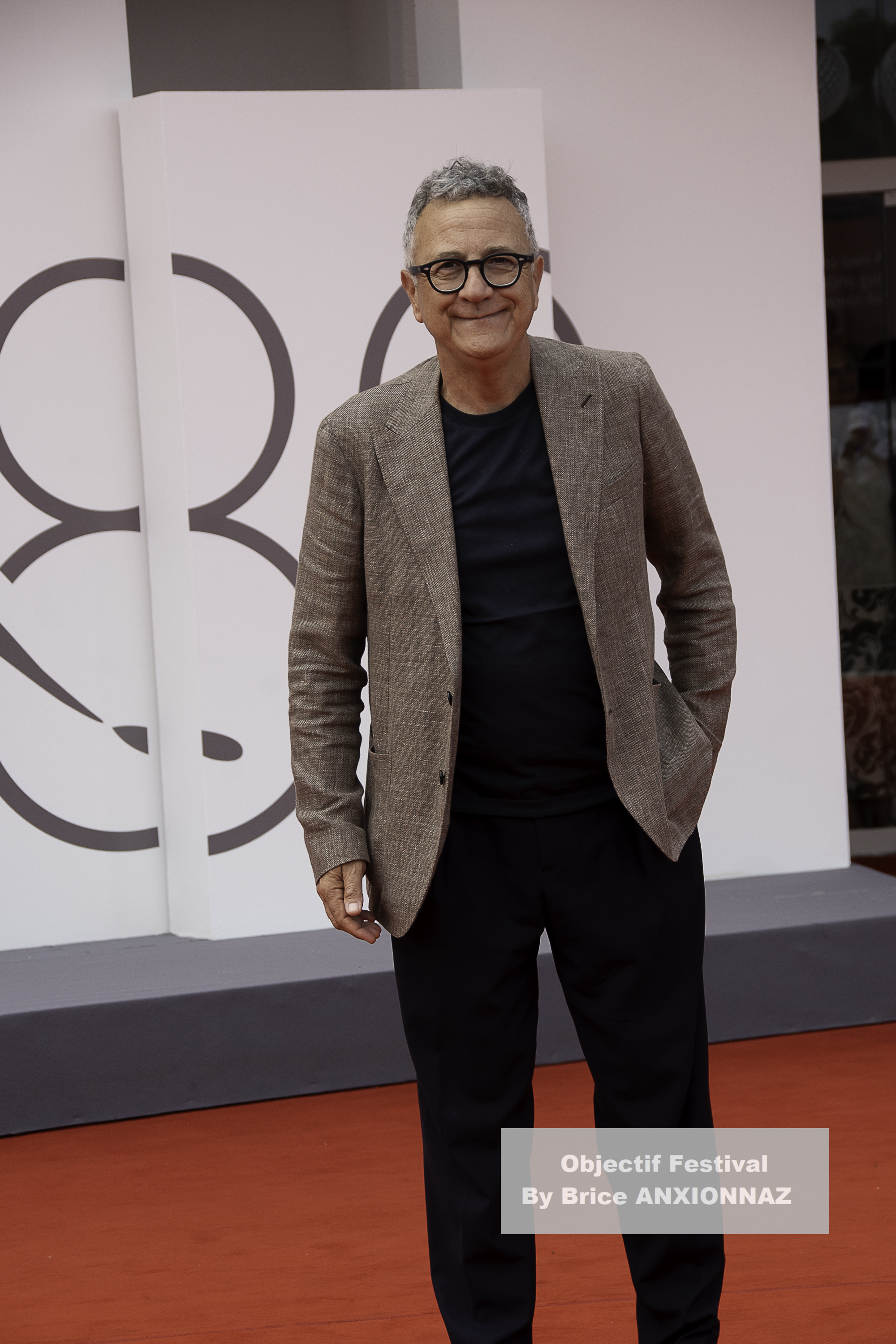 — italie venise cinema 82eme mostra del cinema 30 08 2025 below the clouds paolo del brocco and donatella palermo