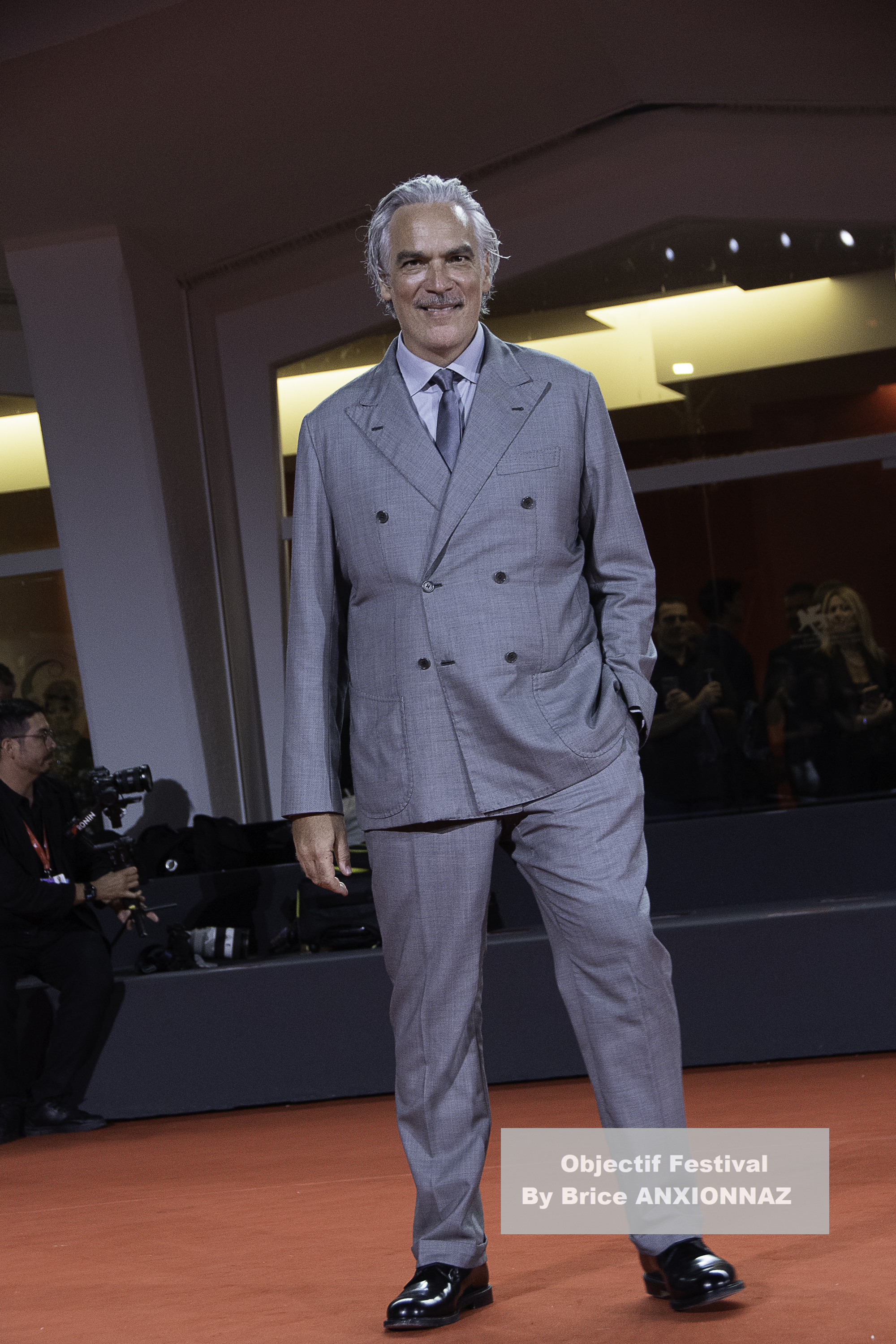 — italie venise cinema 82eme mostra del cinema 31 08 2025 il maestro andrea di stefano