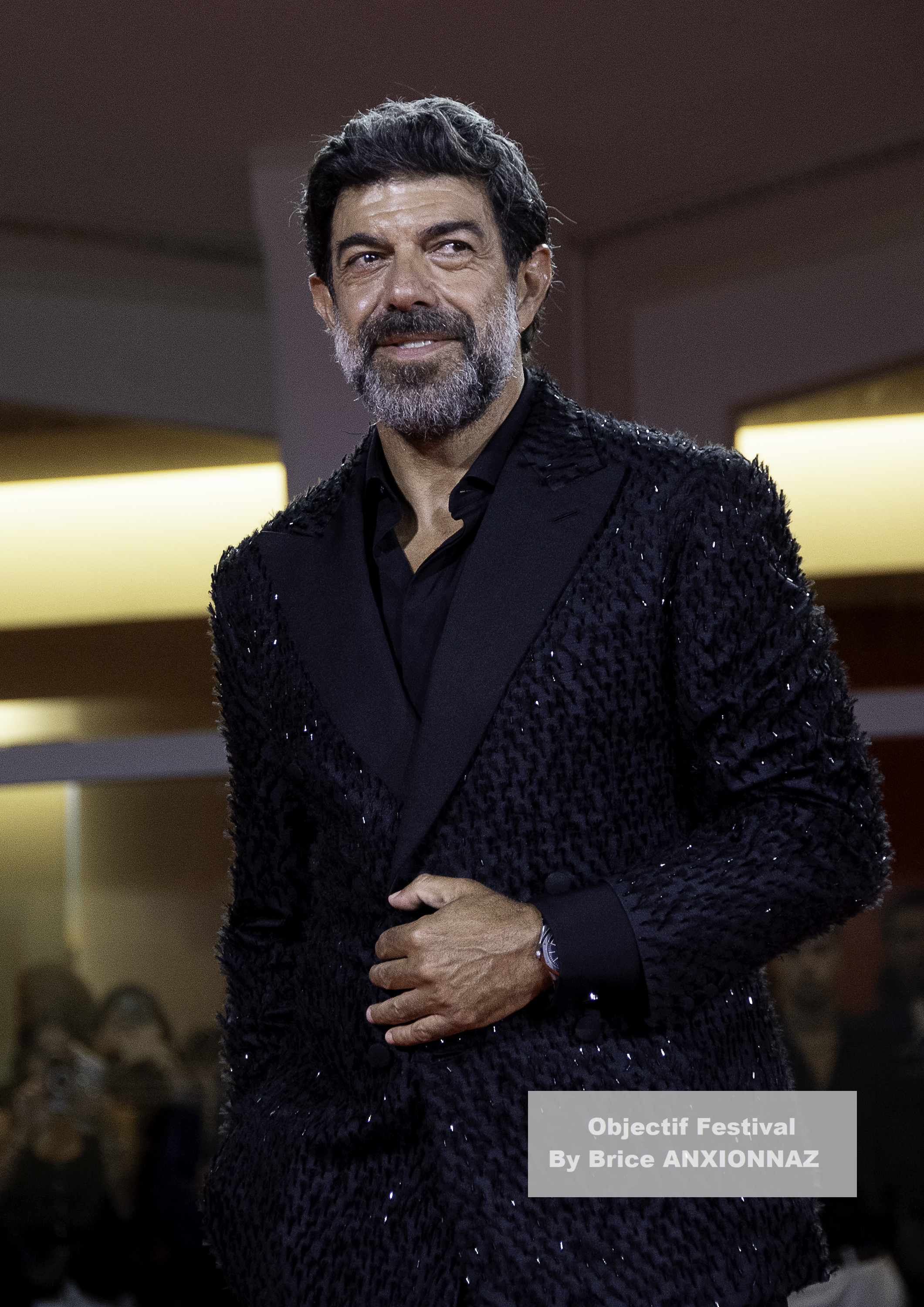 — italie venise cinema 82eme mostra del cinema 31 08 2025 il maestro pierfrancesco favino
