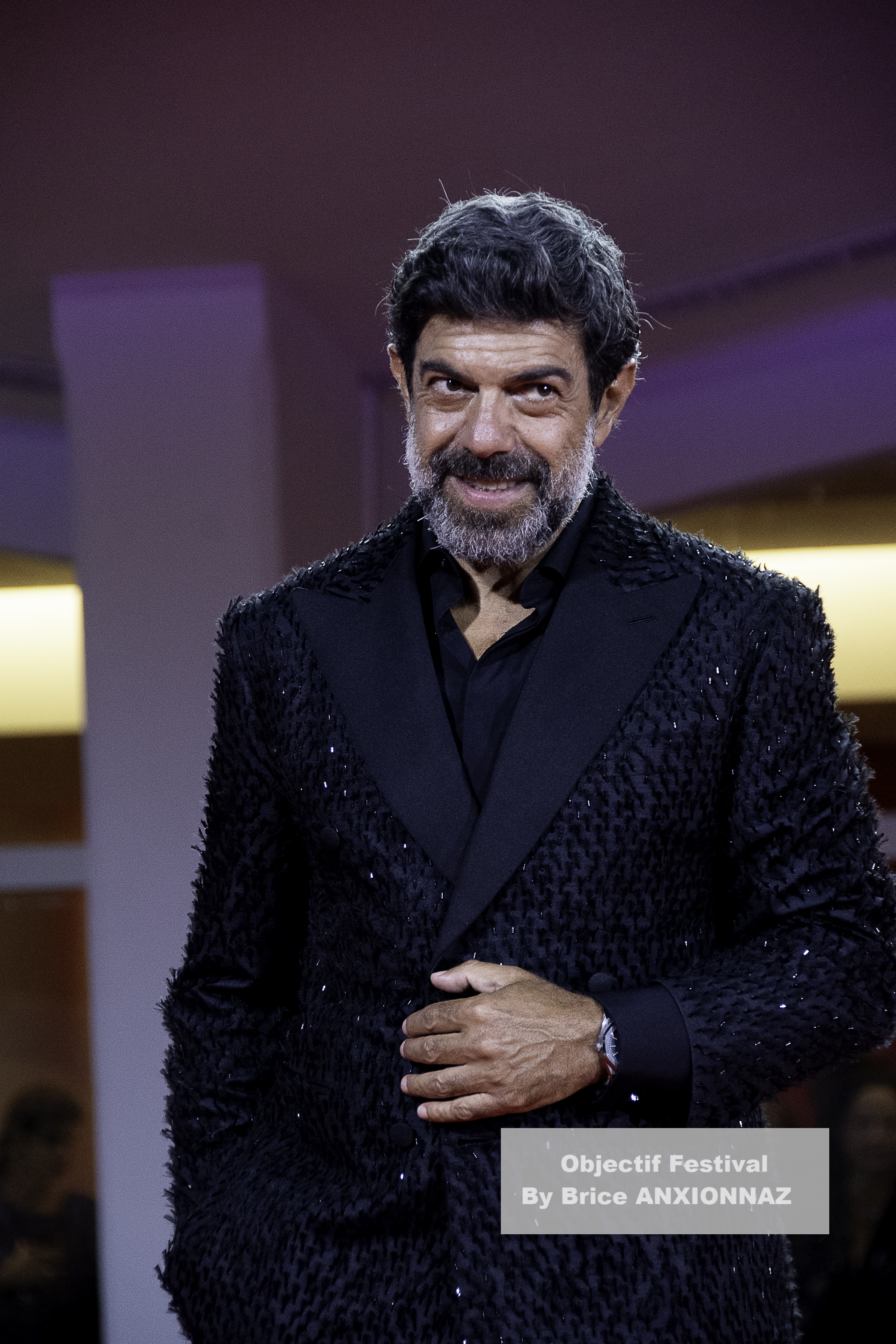 — italie venise cinema 82eme mostra del cinema 31 08 2025 il maestro pierfrancesco favino