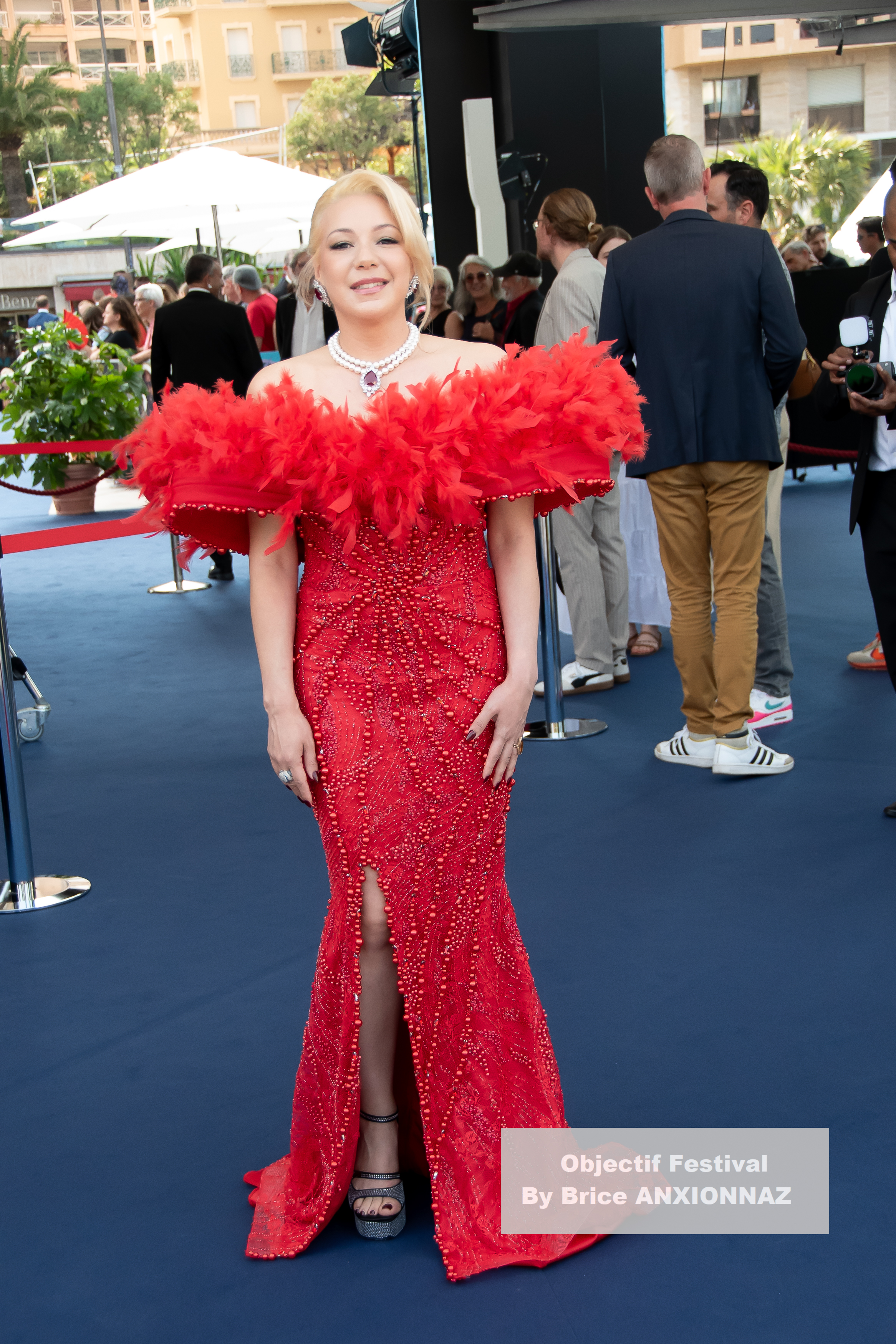 Photo de Leonie Hanne - Avant Première Iana Heel lors de l'événement à Opening-Blue-Carpet-64th-Monte-Carlo-TV-Festival, Monte Carlo, Monaco le 13 June 2025