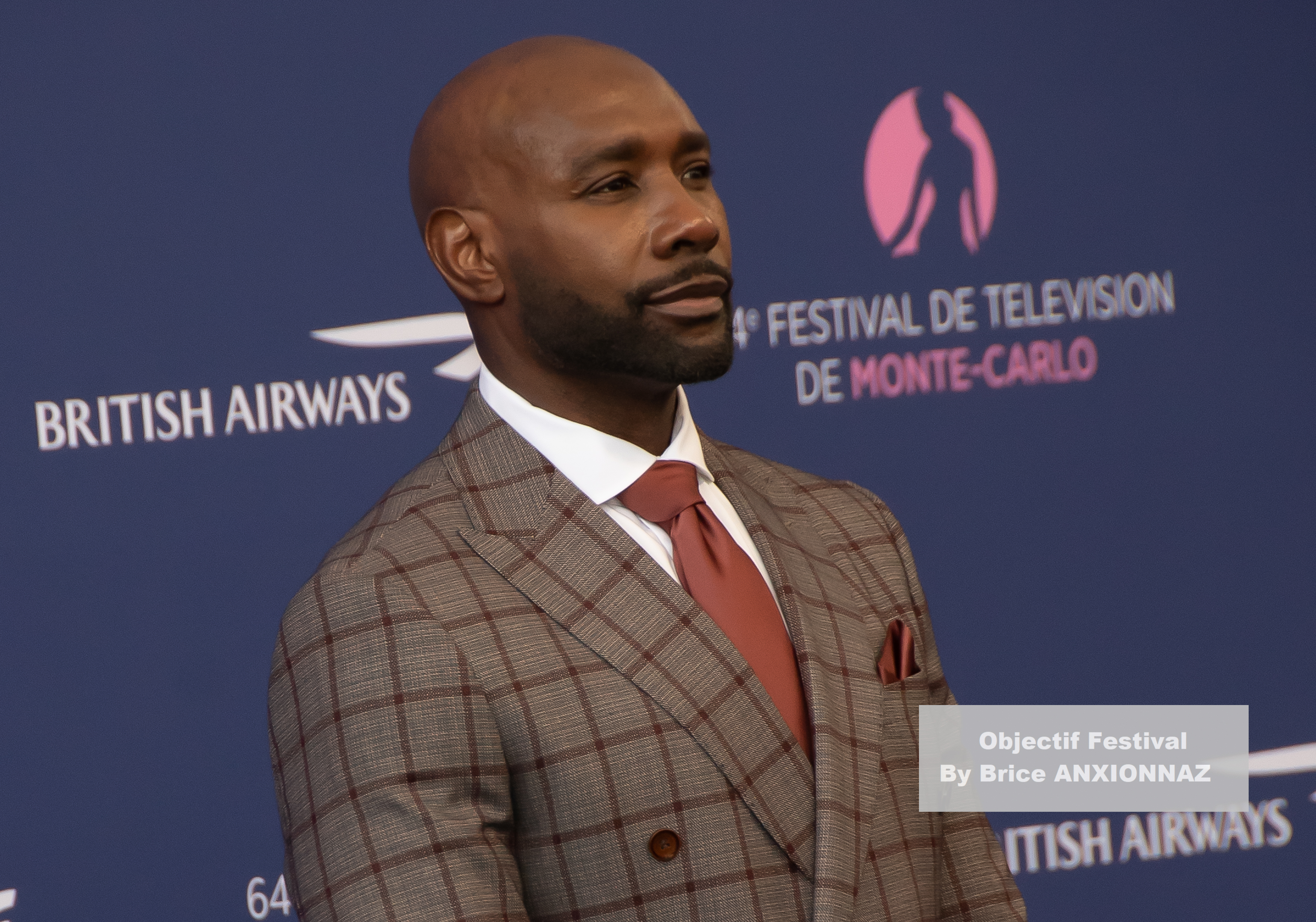 Photo de Mary Charteris - Avant Première Morris Chestnut lors de l'événement à Opening-Blue-Carpet-64th-Monte-Carlo-TV-Festival, Monte Carlo, Monaco le 13 June 2025