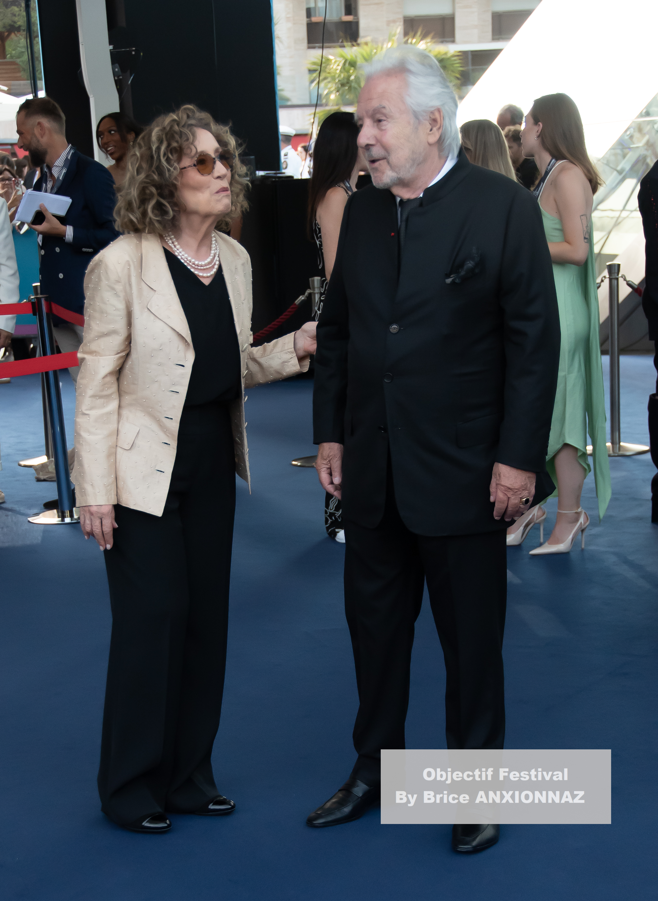 Photo de Mary Charteris - Avant Première Pierre Arditi lors de l'événement à Opening-Blue-Carpet-64th-Monte-Carlo-TV-Festival, Monte Carlo, Monaco le 13 June 2025