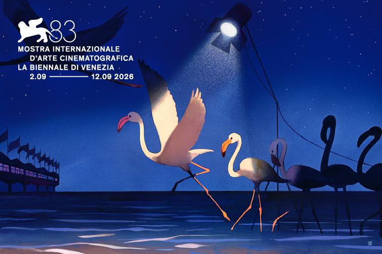 Affiche officielle de la 83e Mostra de Venise, 2 au 12 septembre 2026
